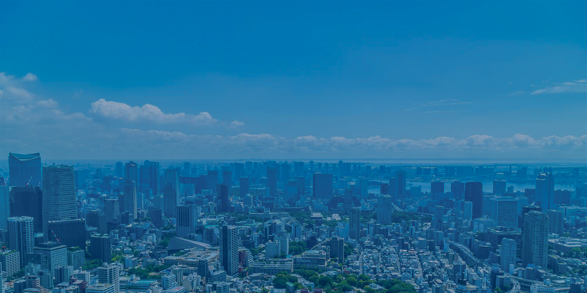 都会の街並みの背景